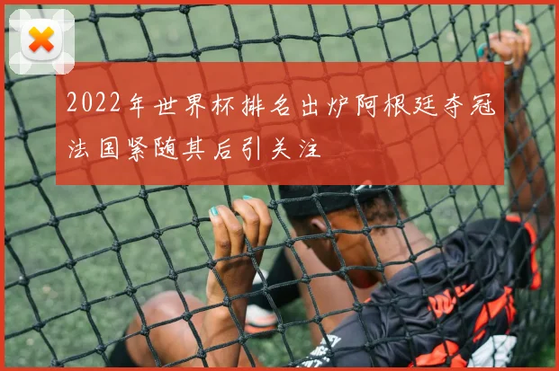 2022年世界杯排名出炉阿根廷夺冠法国紧随其后引关注